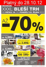 aktuální leták XXXLutz 15.10.2012-28.10.2012