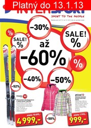 aktuální leták Intersport 27.12.2012-13.1.2013