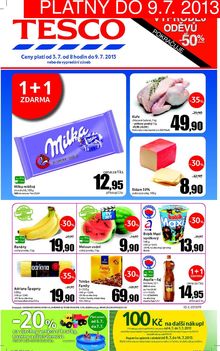 aktuální leták Tesco 3.7.2013-9.7.2013