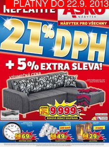 aktuální leták ASKO 9.9.2013-22.9.2013
