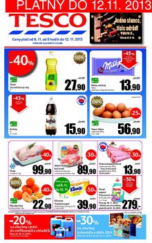 aktuální leták Tesco 6.11.2013-12.11.2013