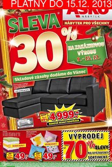 aktuální leták ASKO 9.12.2013-15.12.2013