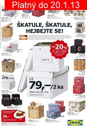 aktuální leták IKEA 17.1.2013-20.1.2013