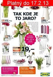 aktuální leták IKEA 14.2.2013-17.2.2013