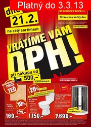 aktuální leták bauMax 18.2.2013-3.3.2013