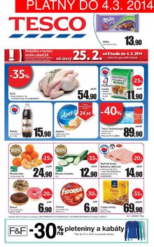 aktuální leták Tesco 26.2.2014-4.3.2014