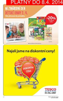 aktuální leták Tesco 2.4.2014-8.4.2014