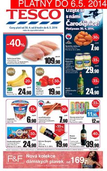aktuální leták Tesco 30.4.2014-6.5.2014