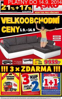 aktuální leták ASKO 1.9.2014-14.9.2014
