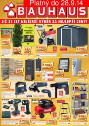aktuální leták BAUHAUS 19.9.2014-28.9.2014