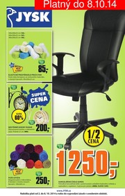 aktuální leták Jysk 2.10.2014-8.10.2014