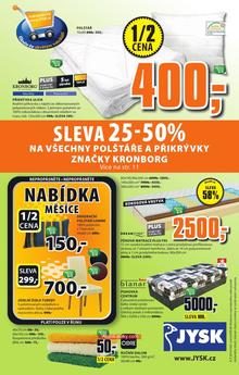 aktuální leták Jysk 2.10.2014-8.10.2014