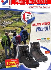 aktuální leták Intersport 16.10.2014-26.10.2014