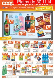 aktuální leták COOP 1.11.2014-30.11.2014