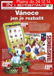 aktuální leták Intersport 5.11.2014-24.12.2014