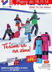 aktuální leták Intersport 6.11.2014-16.11.2014