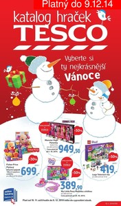 aktuální leták Tesco 19.11.2014-9.12.2014