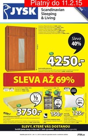 aktuální leták Jysk 29.1.2015-11.2.2015