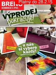 aktuální leták Breno koberce 4.2.2015-28.2.2015