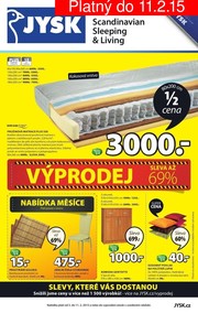 aktuální leták Jysk 5.2.2015-11.2.2015