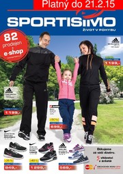 aktuální leták Sportisimo 12.2.2015-21.2.2015
