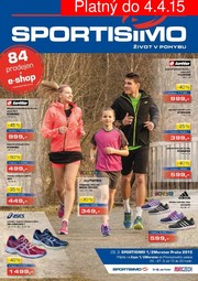 aktuální leták Sportisimo 26.3.2015-4.4.2015