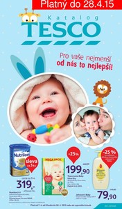 aktuální leták Tesco 7.4.2015-28.4.2015