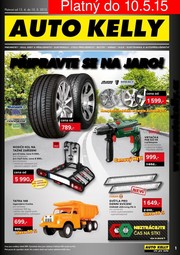 aktuální leták Auto Kelly 13.4.2015-10.5.2015