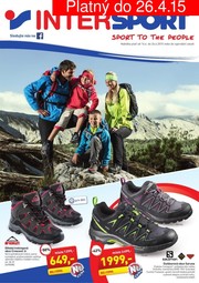 aktuální leták Intersport 16.4.2015-26.4.2015