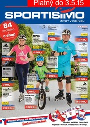 aktuální leták Sportisimo 16.4.2015-3.5.2015