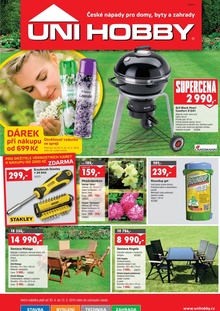 aktuální leták UNI HOBBY 30.4.2015-13.5.2015