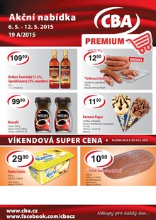 aktuální leták CBA 6.5.2015-12.5.2015