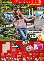 aktuální leták bauMax 24.4.2015-6.5.2015