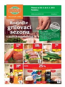 aktuální leták Globus 30.4.2015-6.5.2015