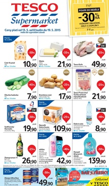 aktuální leták Tesco 13.5.2015-19.5.2015
