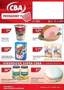 aktuální leták CBA 20.5.2015-31.5.2015