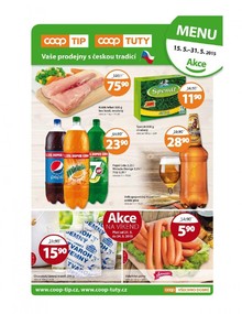 aktuální leták COOP 15.5.2015-31.5.2015