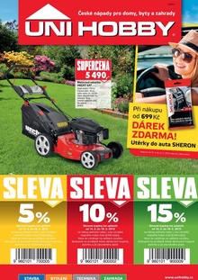 aktuální leták UNI HOBBY 14.5.2015-27.5.2015