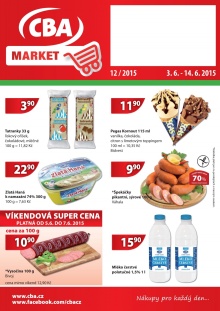 aktuální leták CBA 3.6.2015-14.6.2015