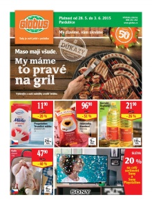 aktuální leták Globus 28.5.2015-3.6.2015