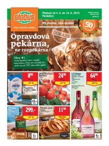 aktuální leták Globus 4.6.2015-10.6.2015