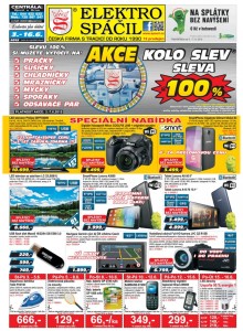 aktuální leták Elektro Spáčil 3.6.2015-16.6.2015