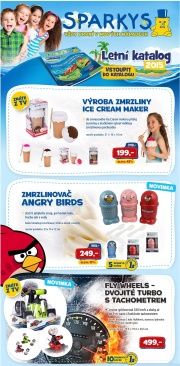 aktuální leták Sparkys 5.6.2015-31.7.2015