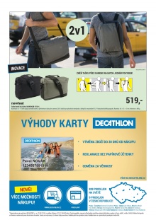 aktuální leták Decathlon 10.6.2015-31.8.2015