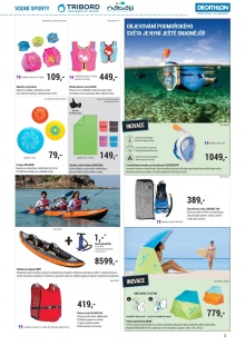 aktuální leták Decathlon 10.6.2015-31.8.2015