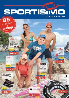 aktuální leták Sportisimo 11.6.2015-1.7.2015