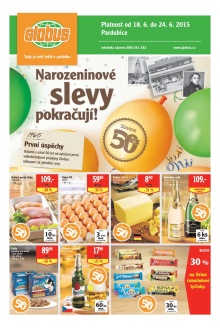 aktuální leták Globus 18.6.2015-24.6.2015