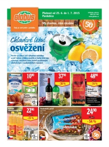 aktuální leták Globus 25.6.2015-1.7.2015
