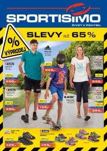 aktuální leták Sportisimo 25.6.2015-15.7.2015