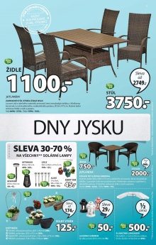 aktuální leták Jysk 25.6.2015-8.7.2015